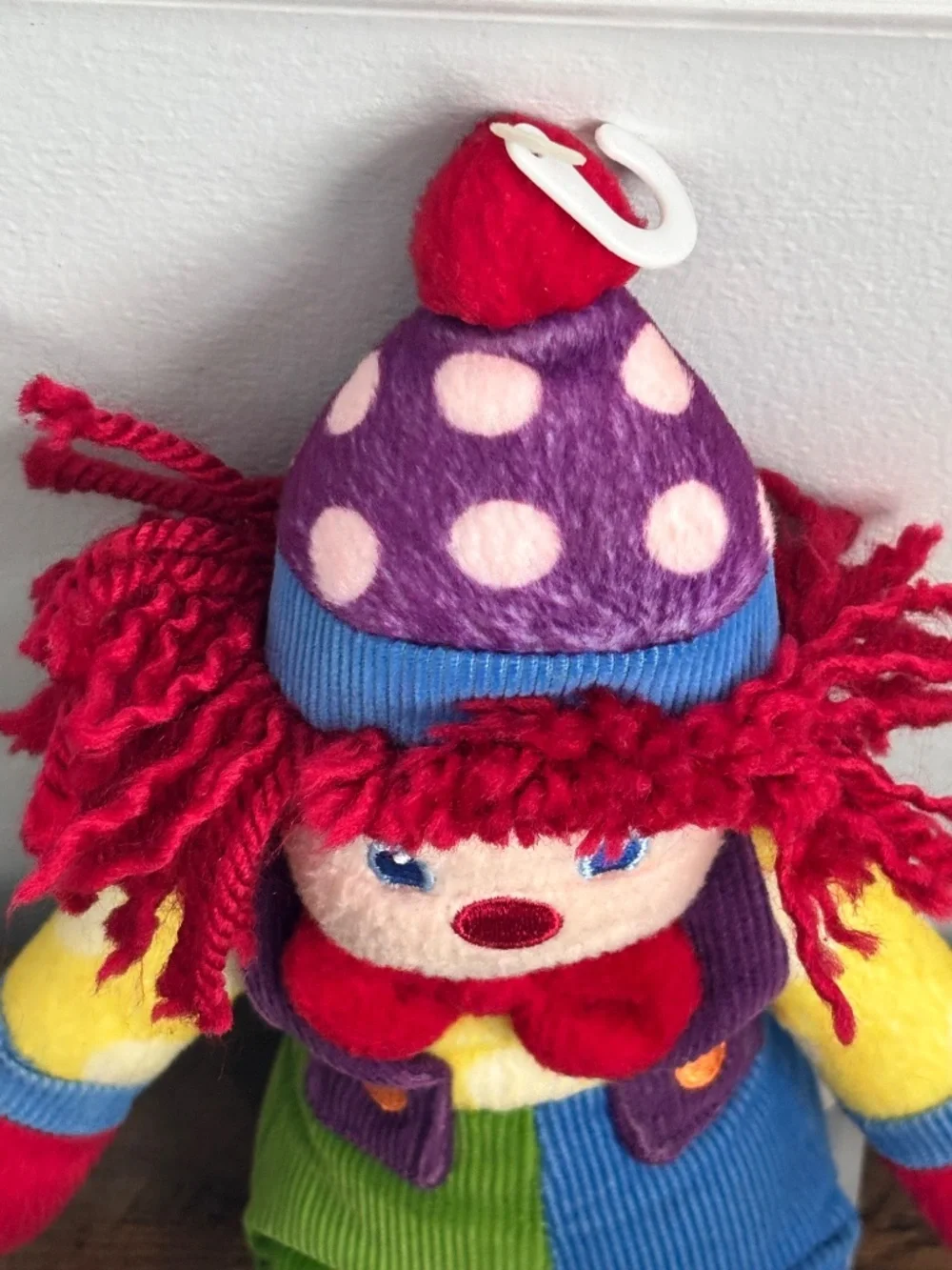 VINTAGE Gymboree Gymbo Clown Plush Doll Stuffed Toy 2004 Laughing SOUND WORKS